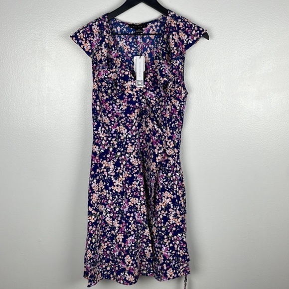 NWT Sanctuary Floral Wrap Dress - Picture 2 of 8